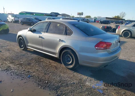 2014 Volkswagen Passat 1.8T S from USA, damaged, VIN 1VWAS7A35EC072685